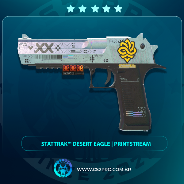 #0207 StatTrak™ Desert Eagle | Printstream